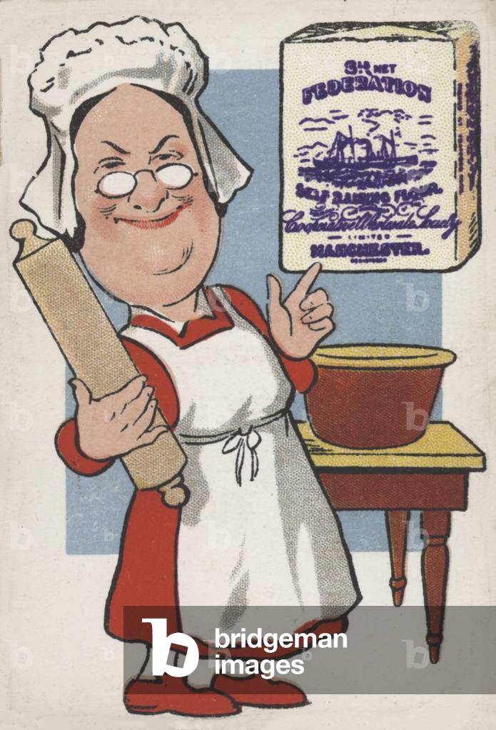 Federation self raising flour (chromolitho)