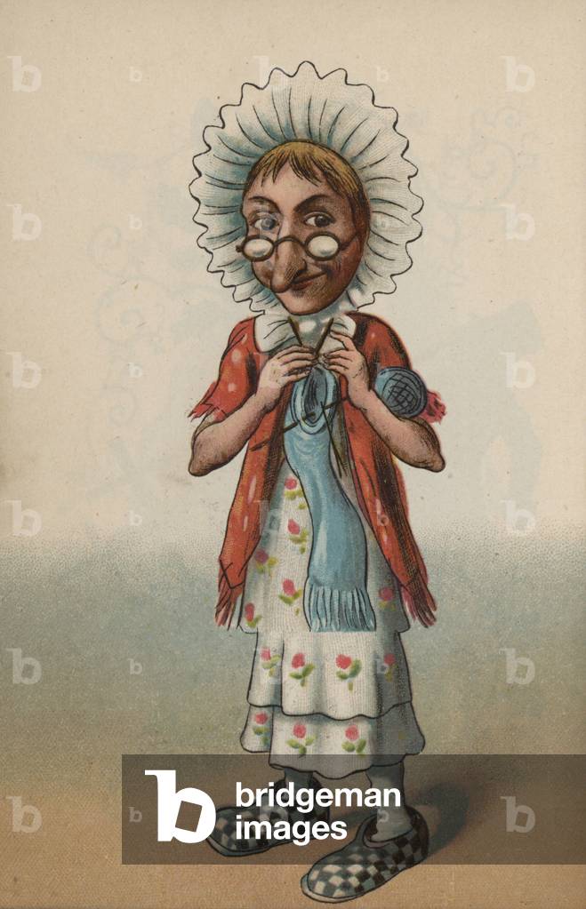 Page from the Magical Book (colour litho)