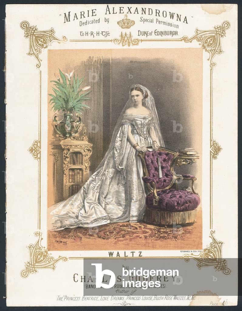 Marie Alexandrowna (colour litho)