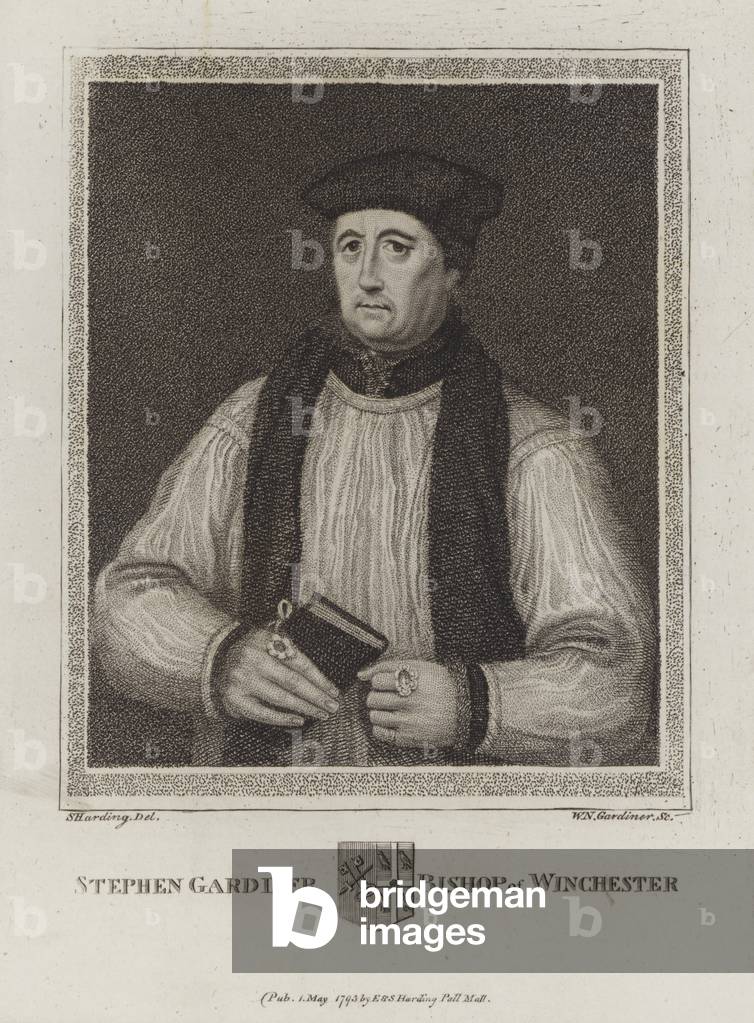 Stephen Gardiner, Bishop of Winchester (engraving)