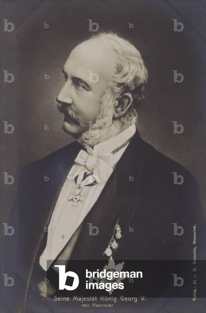 Konig Georg V Von Hannover (b/w photo)