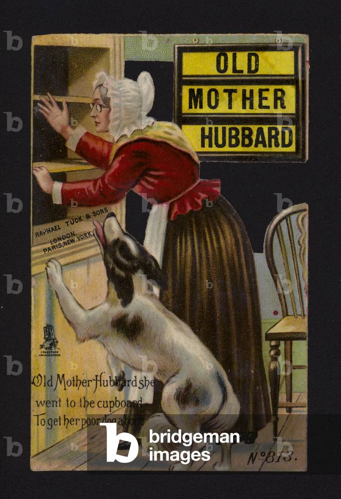 Old Mother Hubbard and her dog (chromolitho)