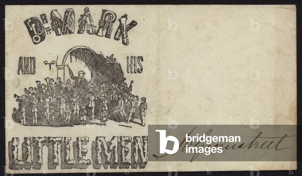 Dr Mark and His Little Men (litho)