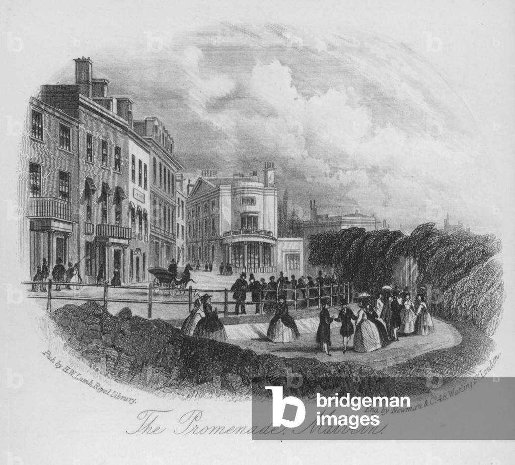 The Promenade, Malvern (engraving)