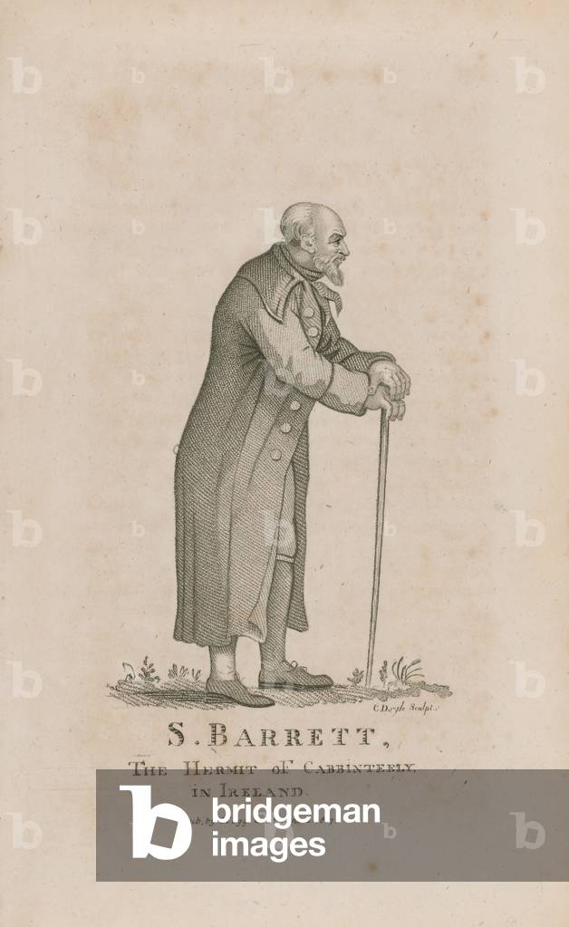 Portrait of S Barrett (engraving)
