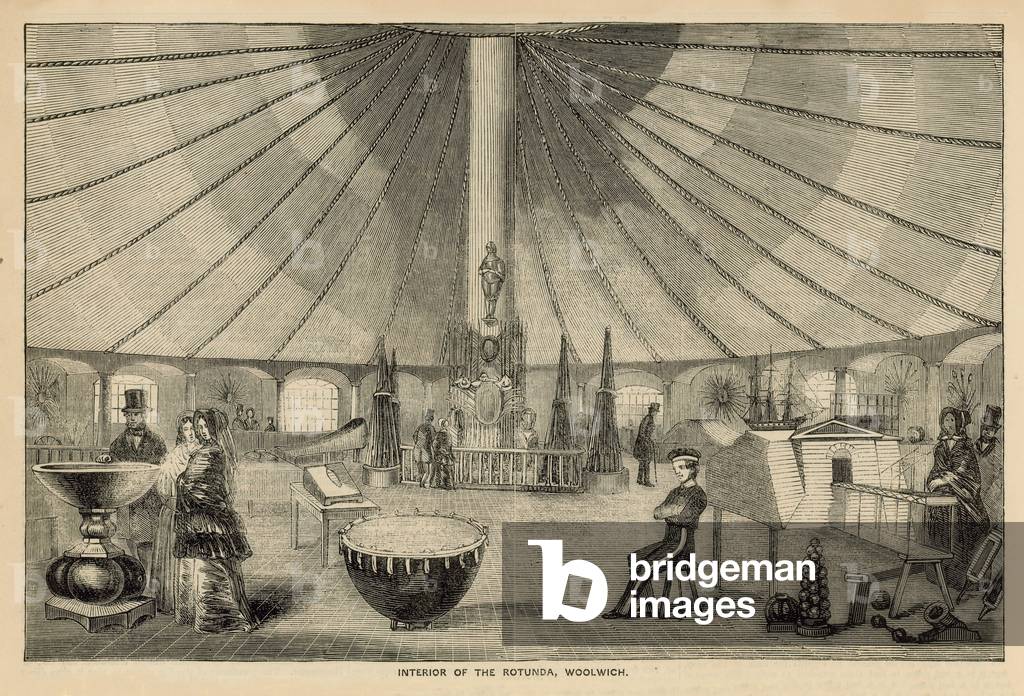 Interior of the Rotunda (engraving)