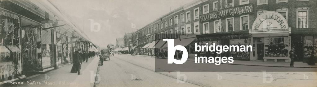 Seven Sisters Road, Holloway, London (photo)