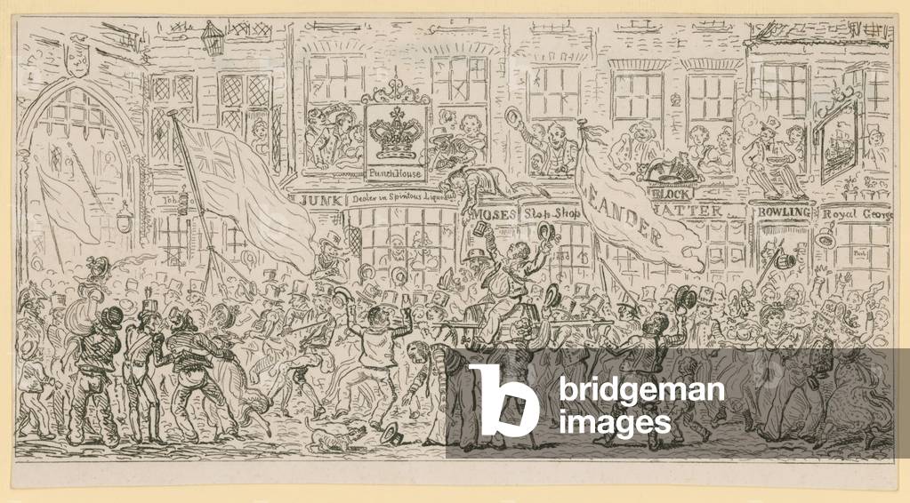 Scene of London life (engraving)