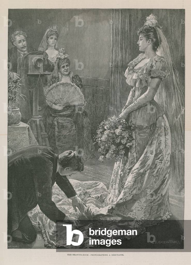The drawing room (engraving)