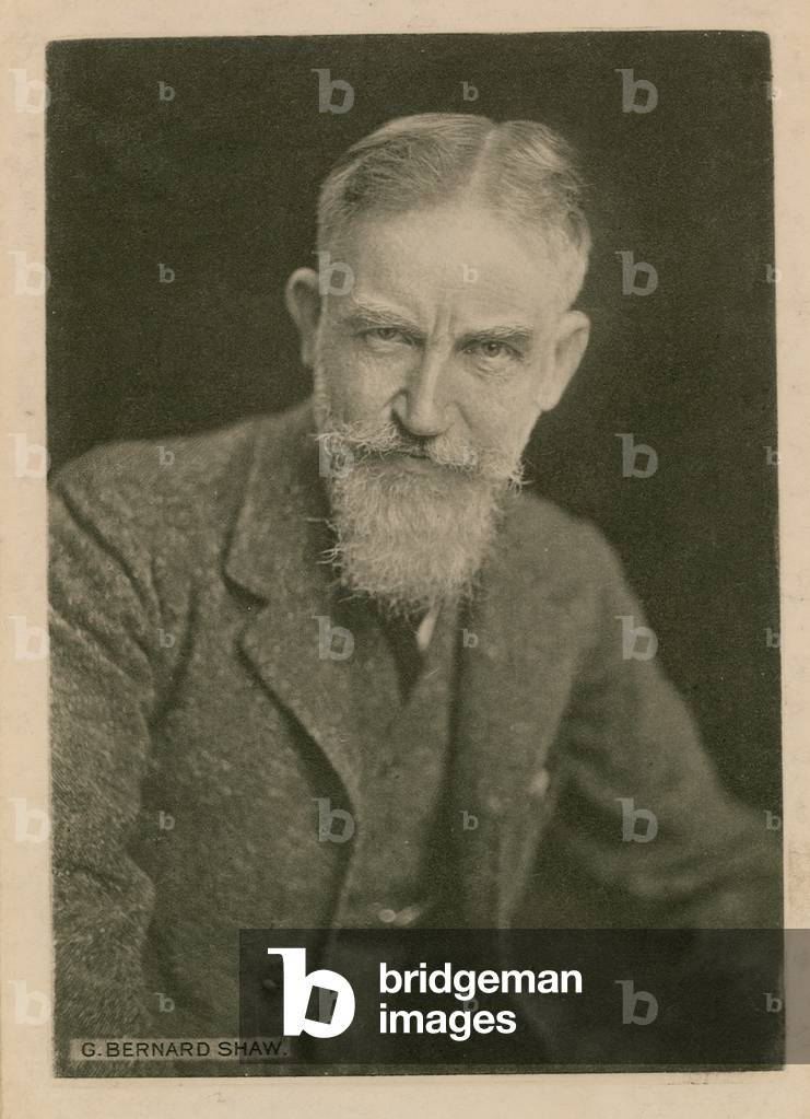 George Bernard Shaw, photograph (photo)