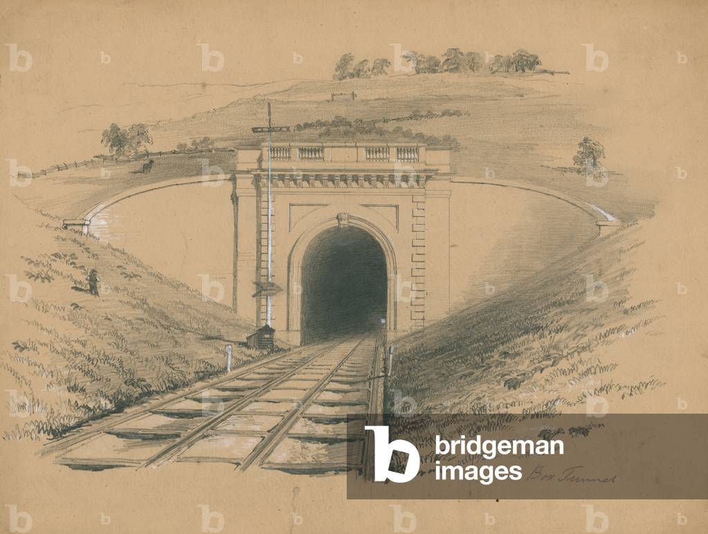 Box Tunnel, London (engraving)