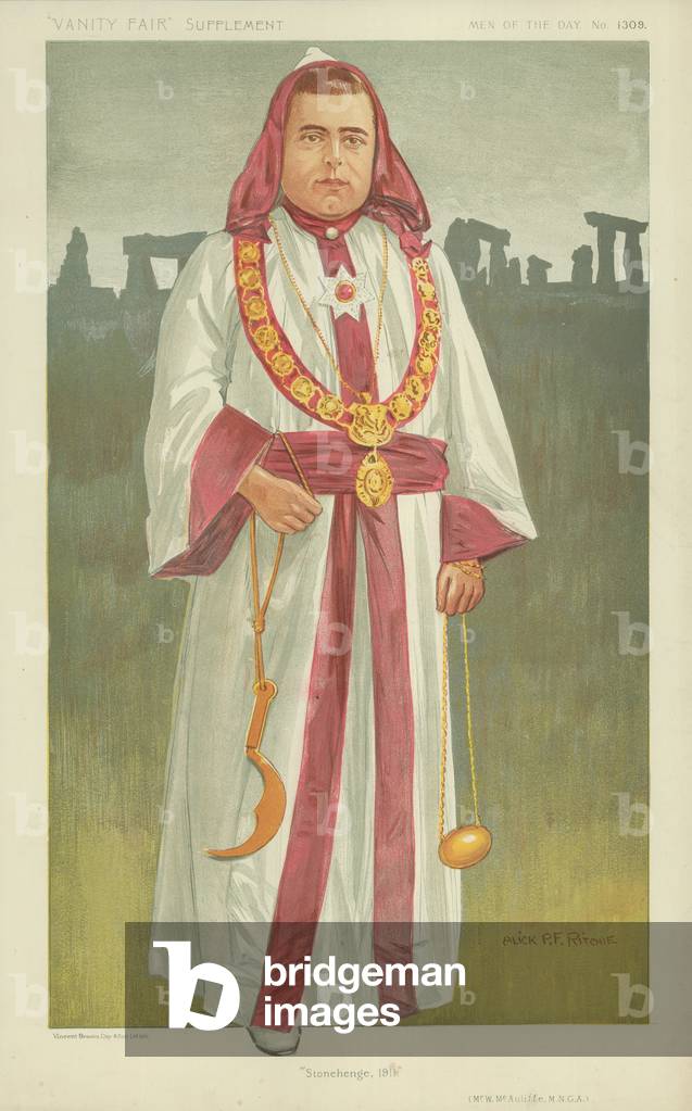 Mr William McAuliffe (colour litho)