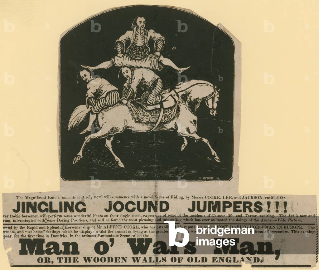 Jingling Jocund Jumpers; Messrs Cooke, Lee and Jackson (engraving)