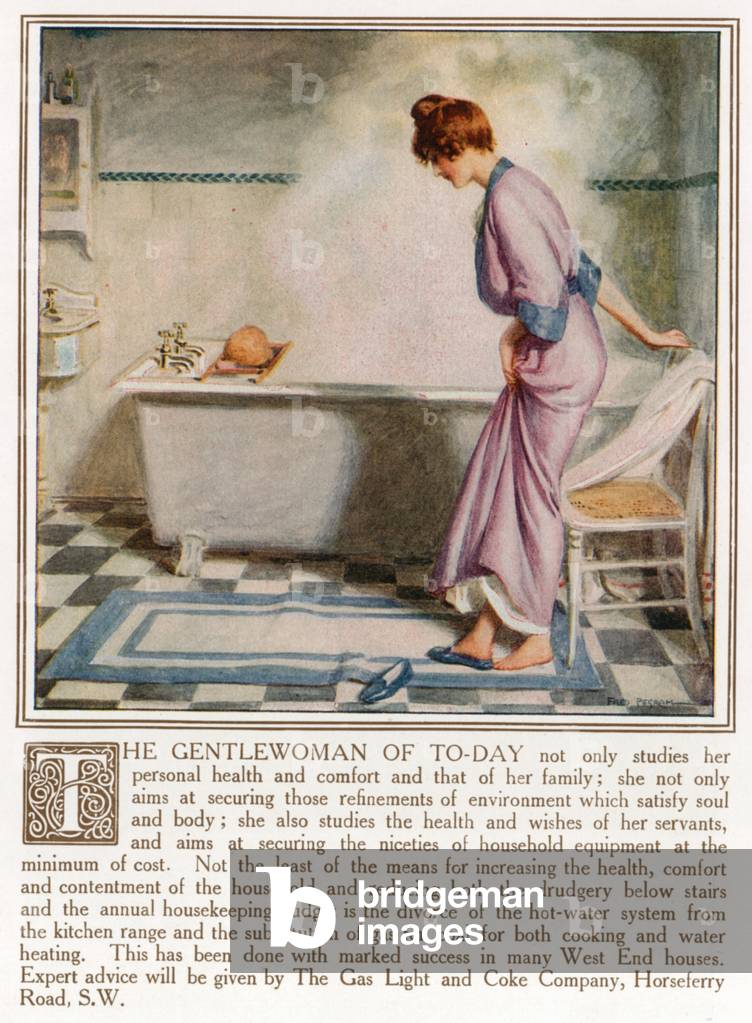 The Gas Light and Coke Company, Horseferry Road, S W.  Advertisement (colour litho)
