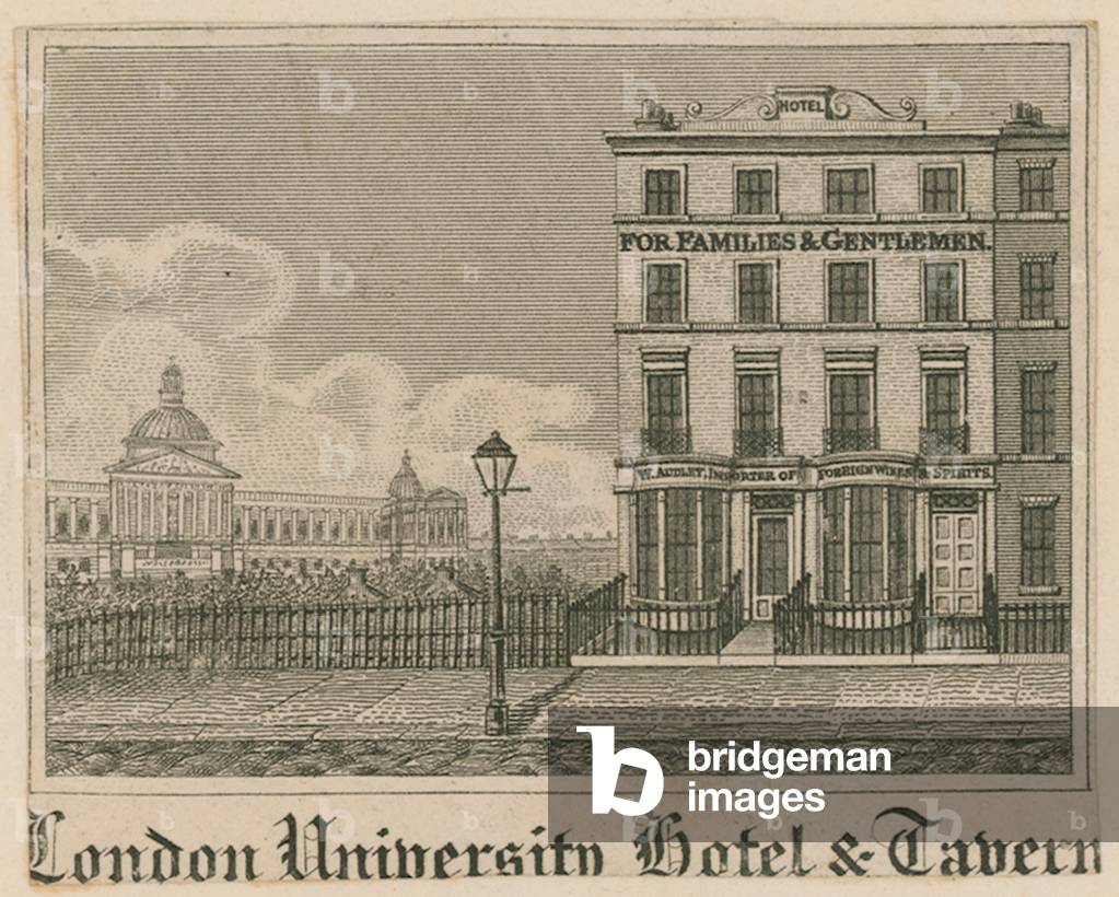 London University Hotel and Tavern, London (engraving)