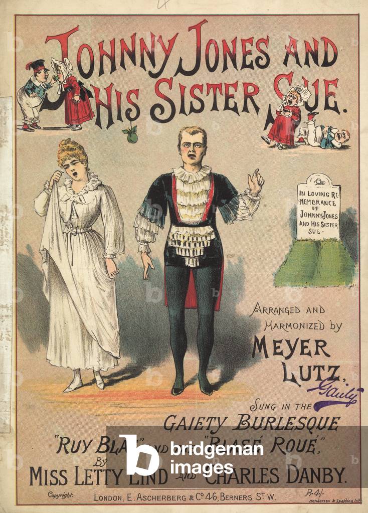 Johnny Jones and his Sister Sue (colour litho)