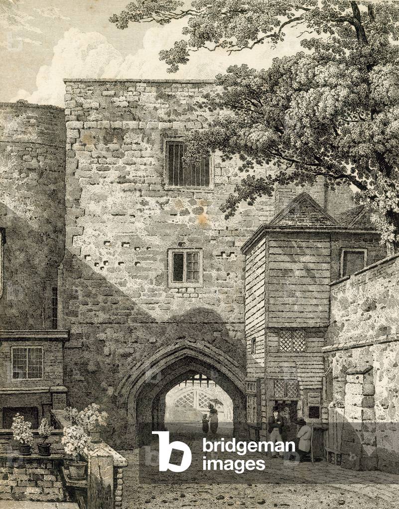 View of the Bloody Tower (engraving)