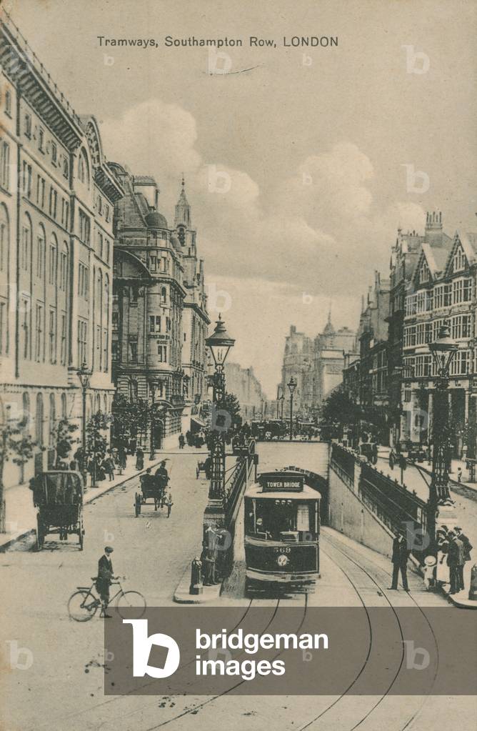 Tramways, Southampton Row, London (photo)