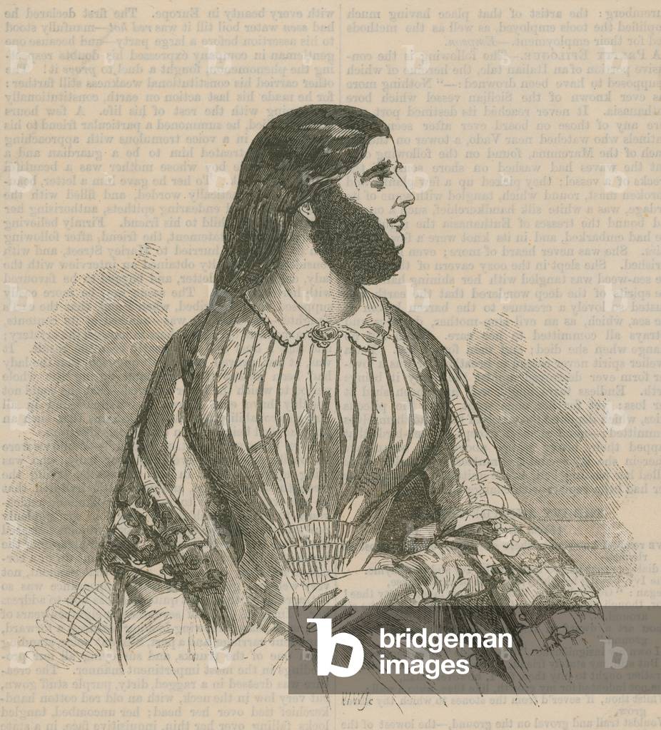 Bearded lady (engraving)