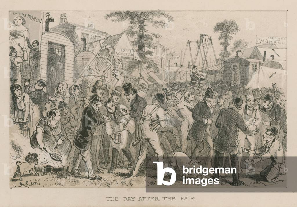 The day after the fair (engraving)