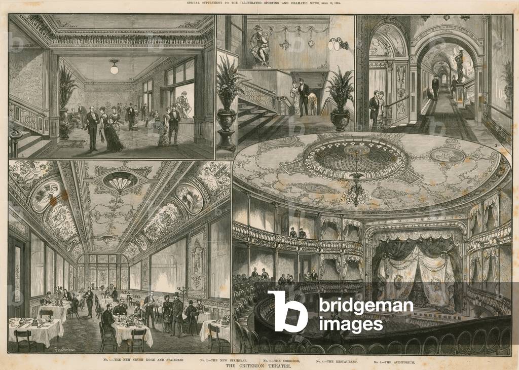 The Criterion Theatre, London (engraving)