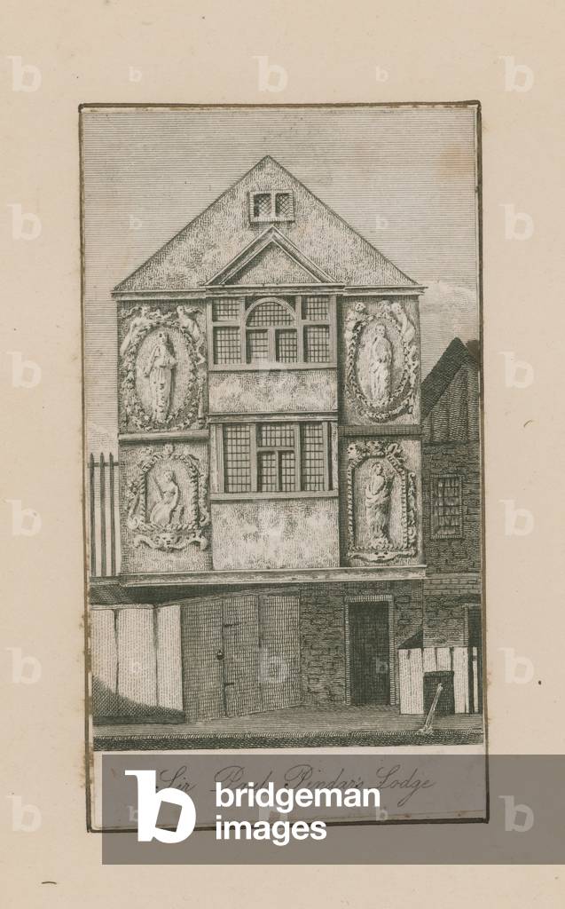 Sir Paul Pindar's Lodge (engraving)