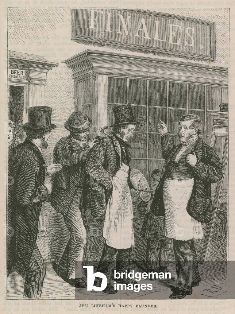 Jem Lineham's Happy Blunder (engraving)