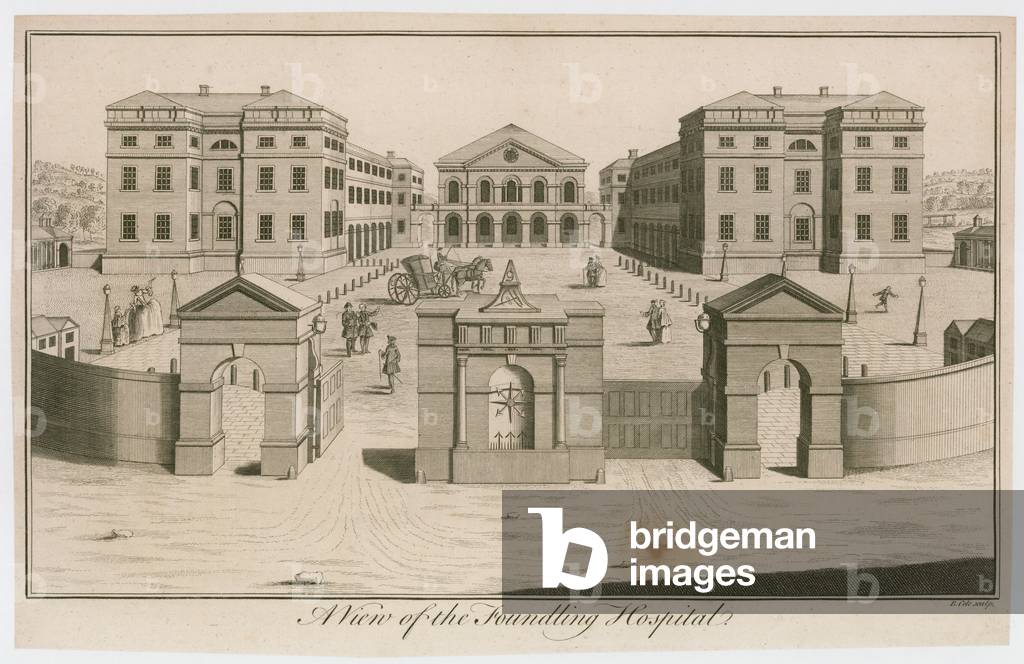 A View of the Foundling Hospital, London (engraving)