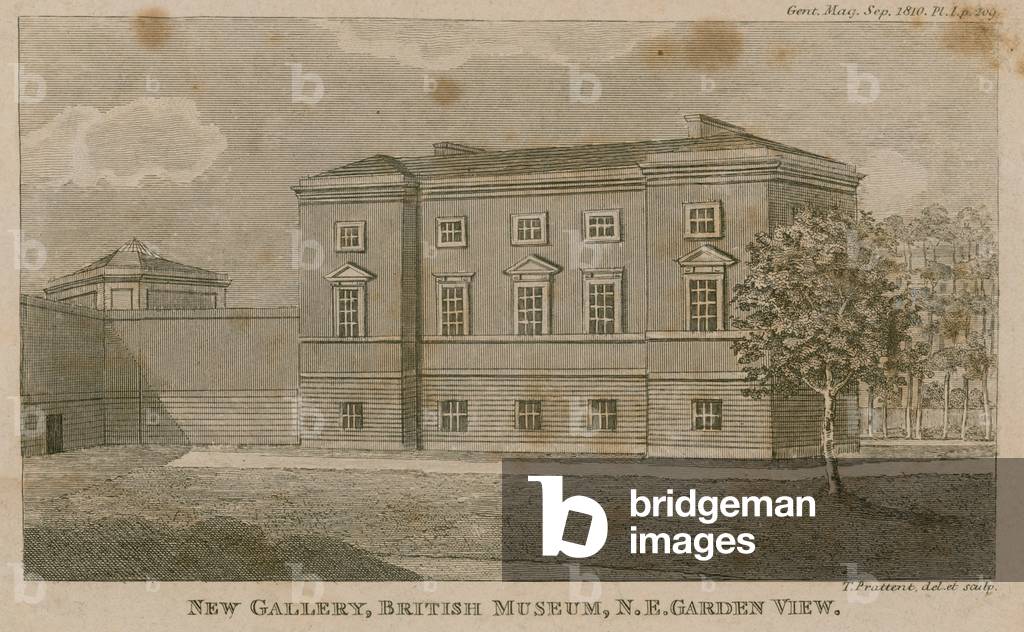 British Museum, New Building (engraving)