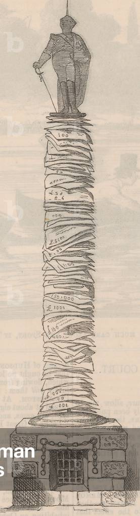 Duke of York's Column, London (engraving)