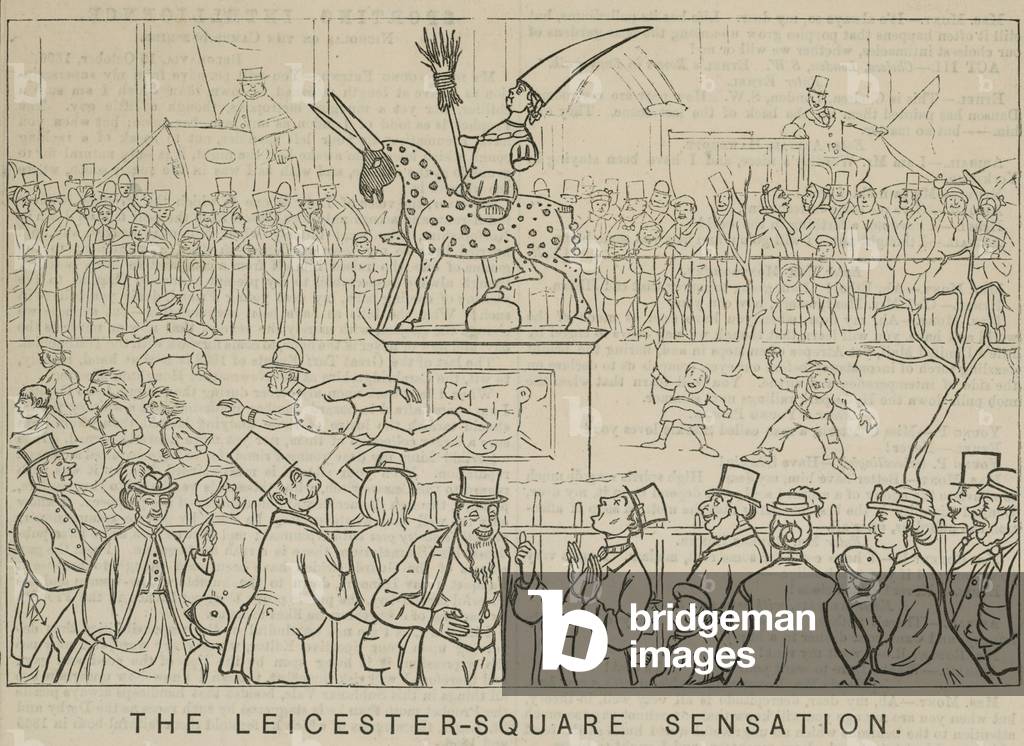 The Leicester Square Sensation (engraving)