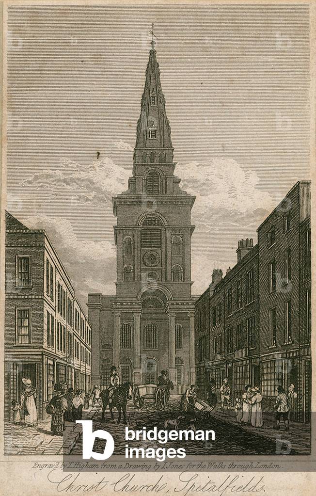 Christ Church, Spitalfields, London (engraving)