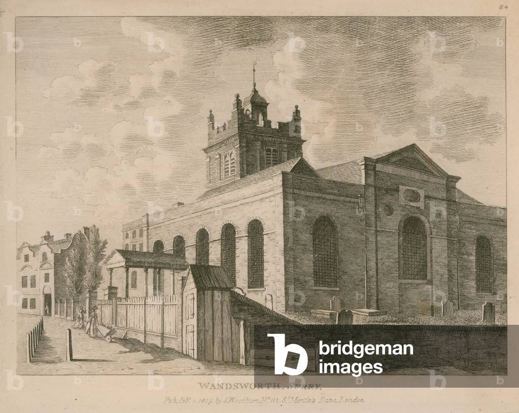 General view of Wandsworth (engraving)