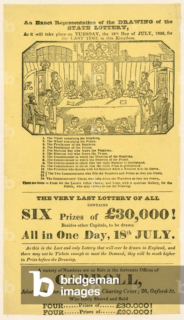 Last State Lottery (engraving)