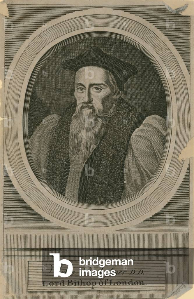 John Aylmer, Lord Bishop of London (engraving)