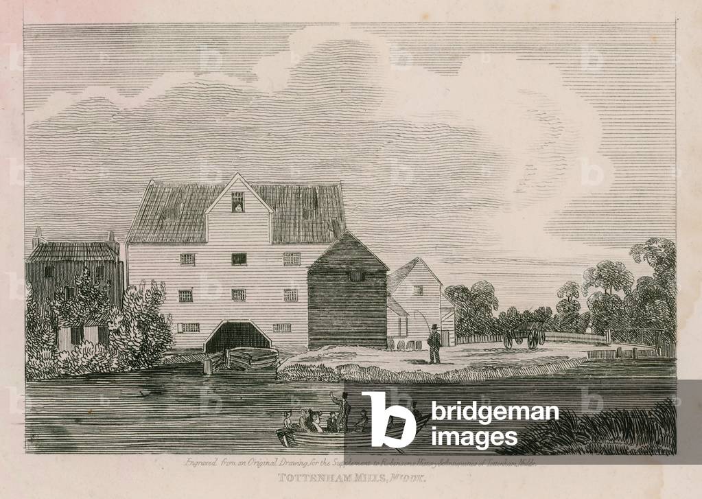 Tottenham Mills, London (engraving)