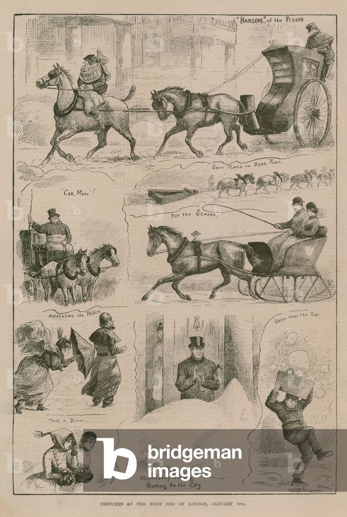 Sketches of the West End of London (engraving)