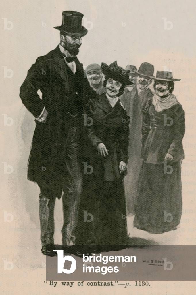 By way of contrast (engraving)
