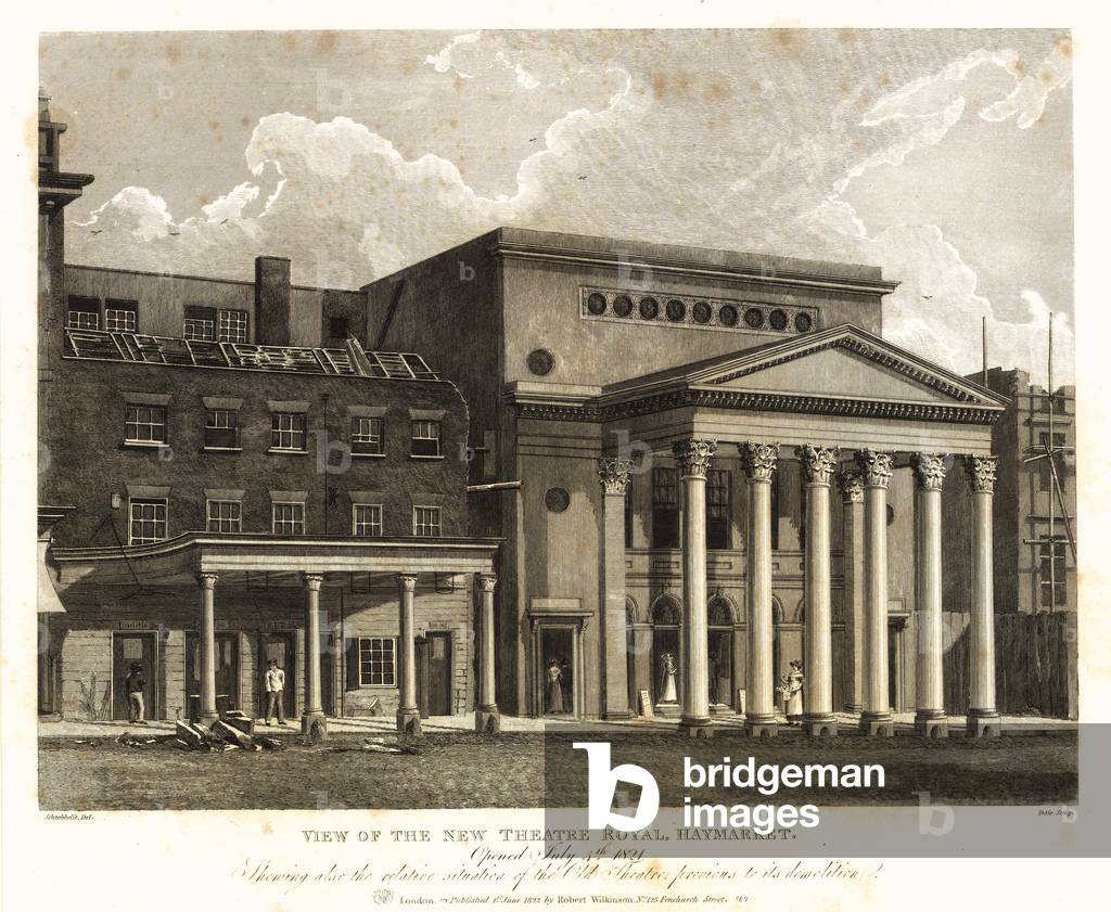 New Theatre Royal, Haymarket (engraving)
