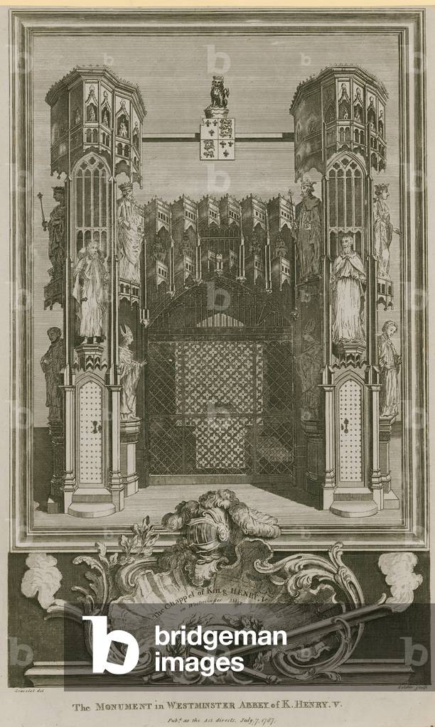 Monument of King Henry V (engraving)