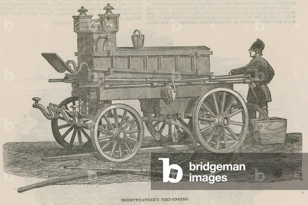 Merryweather's Fire Engine (engraving)