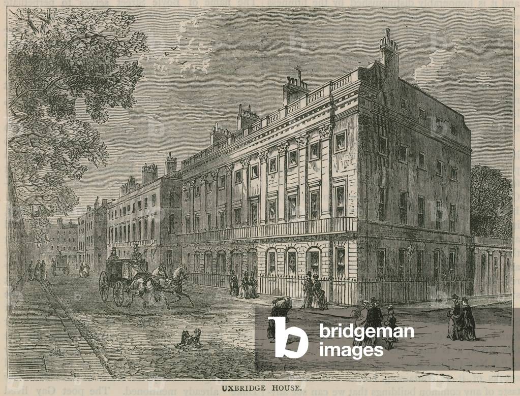 Uxbridge House, London (engraving)