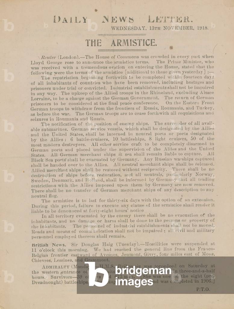 The Armistice (engraving)