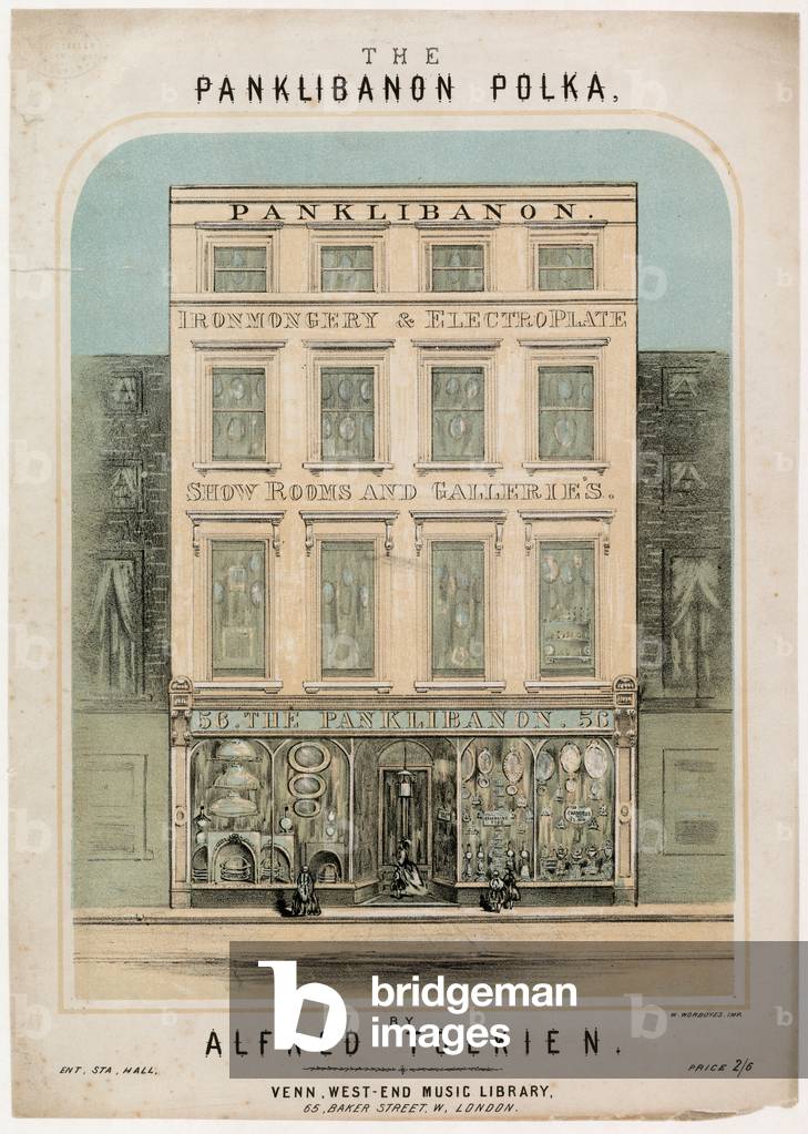 The Panklibanon Polka (colour litho)