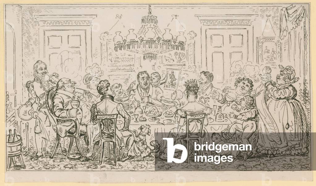 Scene of London life (engraving)