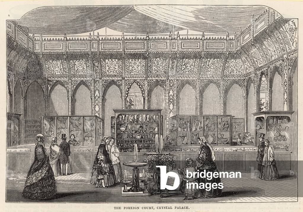 The Foreign Court, Crystal Palace (engraving)