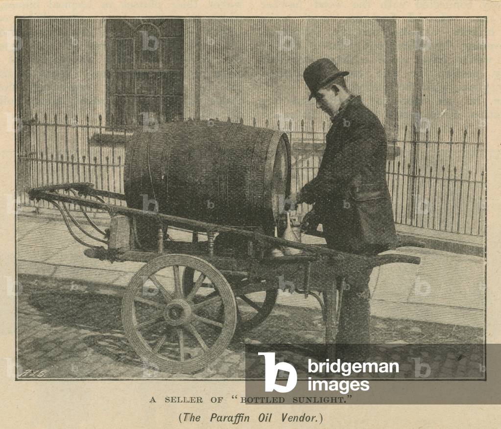A seller of 'Bottle Sunshine' (engraving)