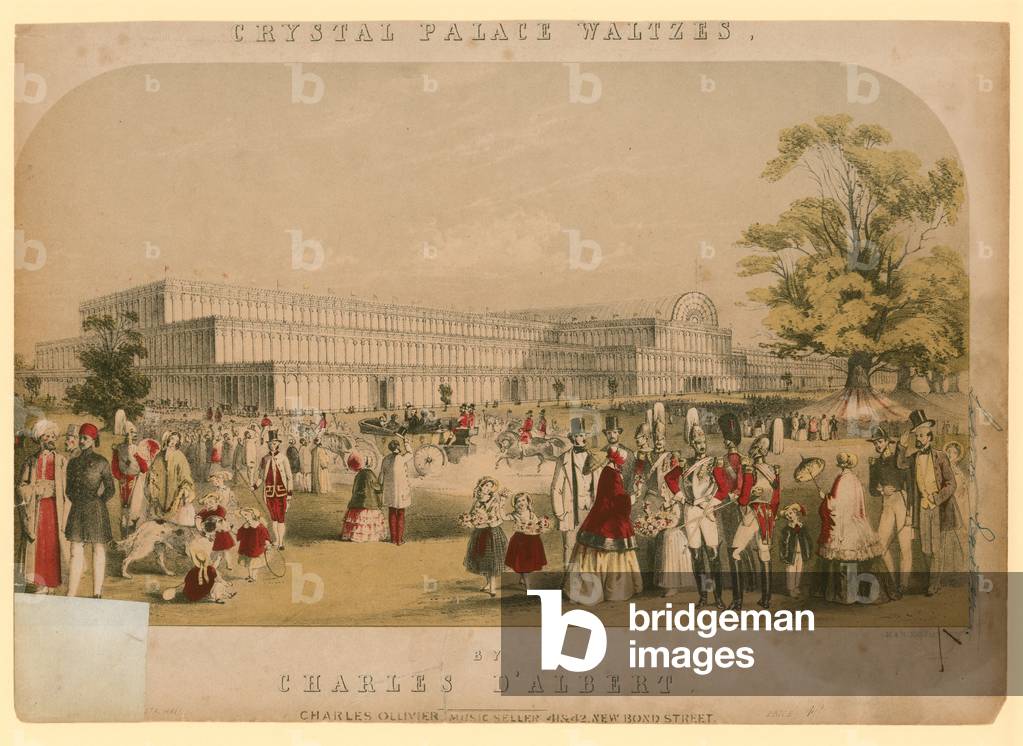 Great Exhibition, 1851 (colour litho)