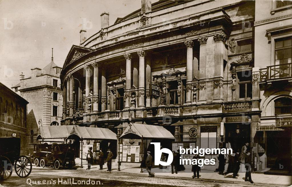 Queen's Hall, Langham Place, London May 1902 (photo)