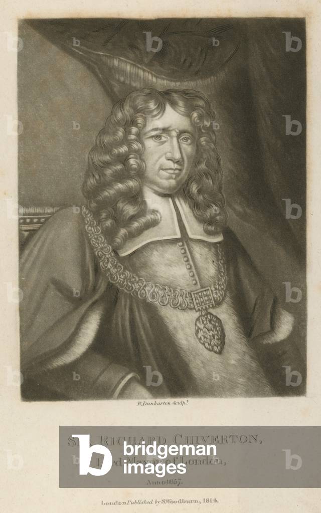 Sir Richard Chiverton, Lord Mayor of London (engraving)